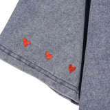 MON AMOUR TEE IN GREY