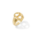 SIGNATURE H SIGNET RING